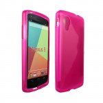 Wholesale Nexus 5 TPU Gel Case (Pink)